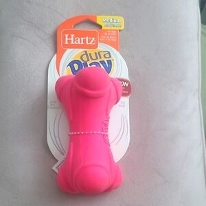 Hartz Dura Play Pink Dog Toy